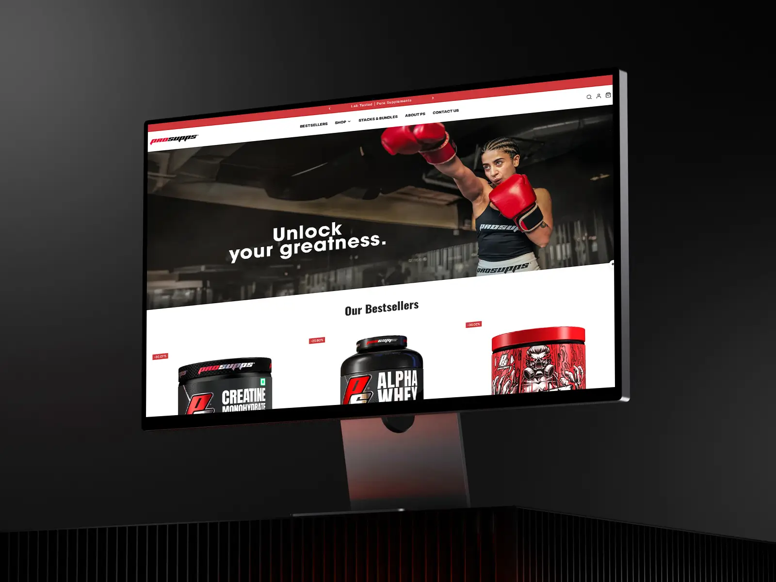 Custom WordPress Development for ProSupps
