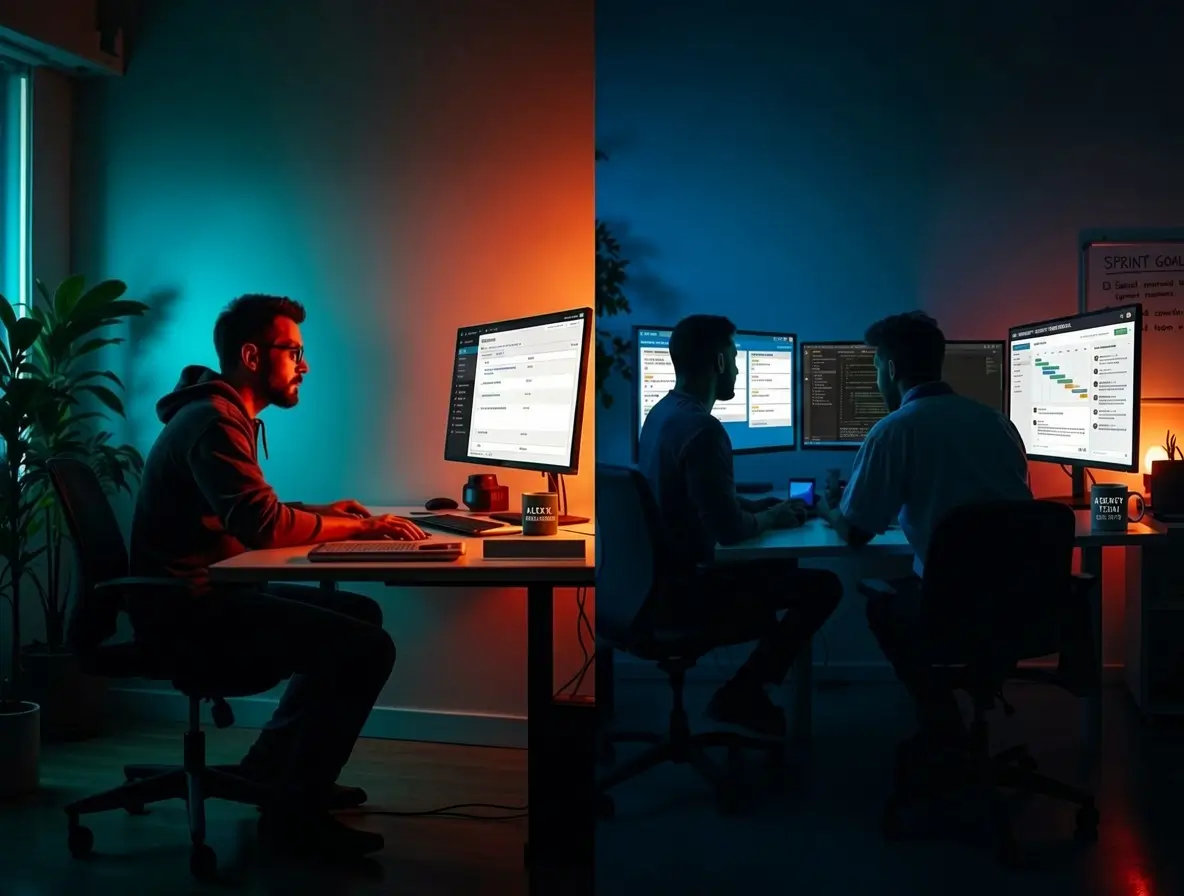 WordPress freelance web developer Vs development agency - Harshad Variya